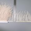 2M Ostrich Feathers On Ribbon For Needlework Sewing In Dress Decorative Feathers On Tape Fringe For Clothes
