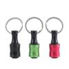 6Pcs Bit Holder Keychains Quick Release Portable Screwdriver Drill 1/4inch Easy Changes Hex Shank Tool Set for Driver