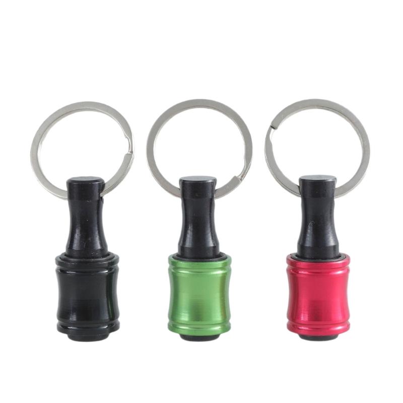 6Pcs Bit Holder Keychains Quick Release Portable Screwdriver Drill 1/4inch Easy Changes Hex Shank Tool Set for Driver