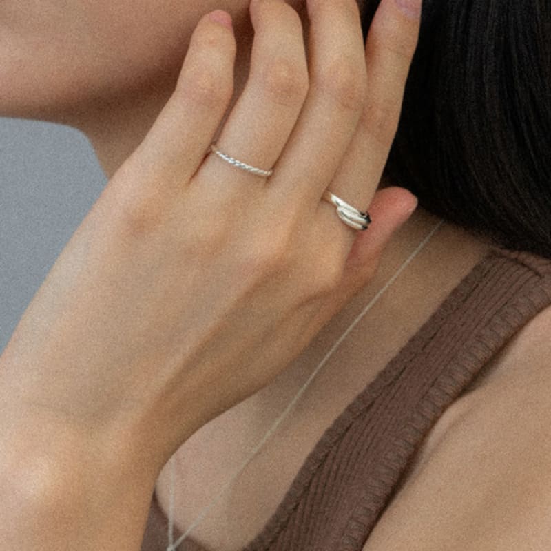 NORMALLEE [Silver 925] Whistle Ring