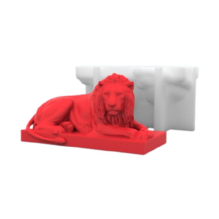 

3D Lion Silicone Mold for Candle Making Animal Candy Chocolate Fondant Molds 1