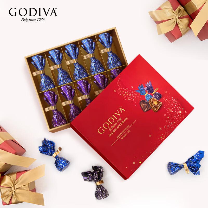GODIVA Caixa de Presente de Chocolate Praliné de Nozes