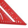 Aluminum Alloy Angle Ruler Clear Scales Multi Angle Tool Precise Aluminum Triangle Ruler  Measuring