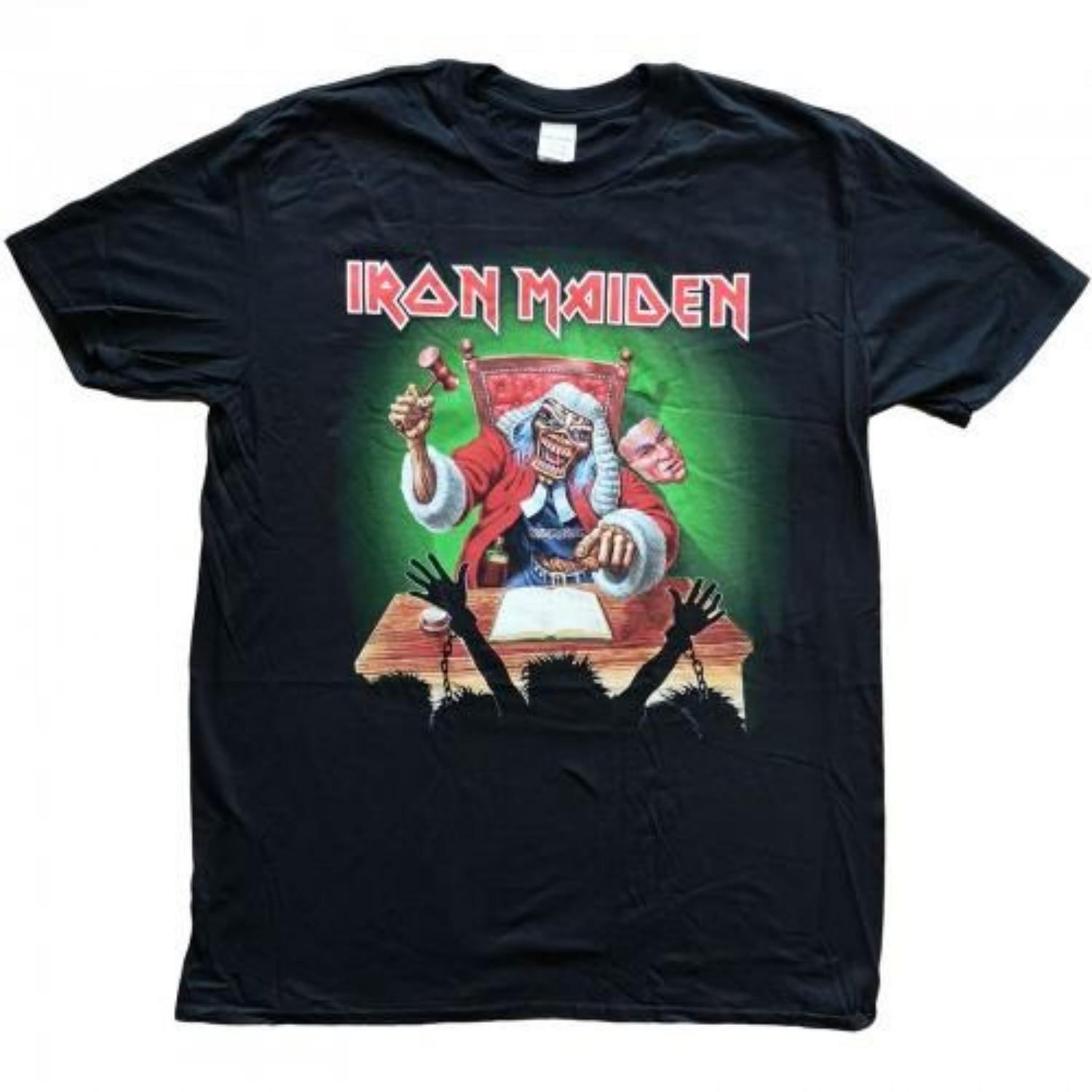 Iron Maiden Unisex Adult Deaf Sentence T-Shirt S чёрный