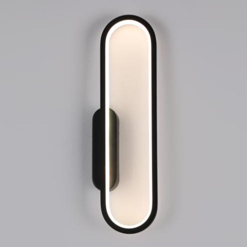 Minimalist LED Wall Lamp - Creative Three-Color Dimming for Living Room or Bedside
