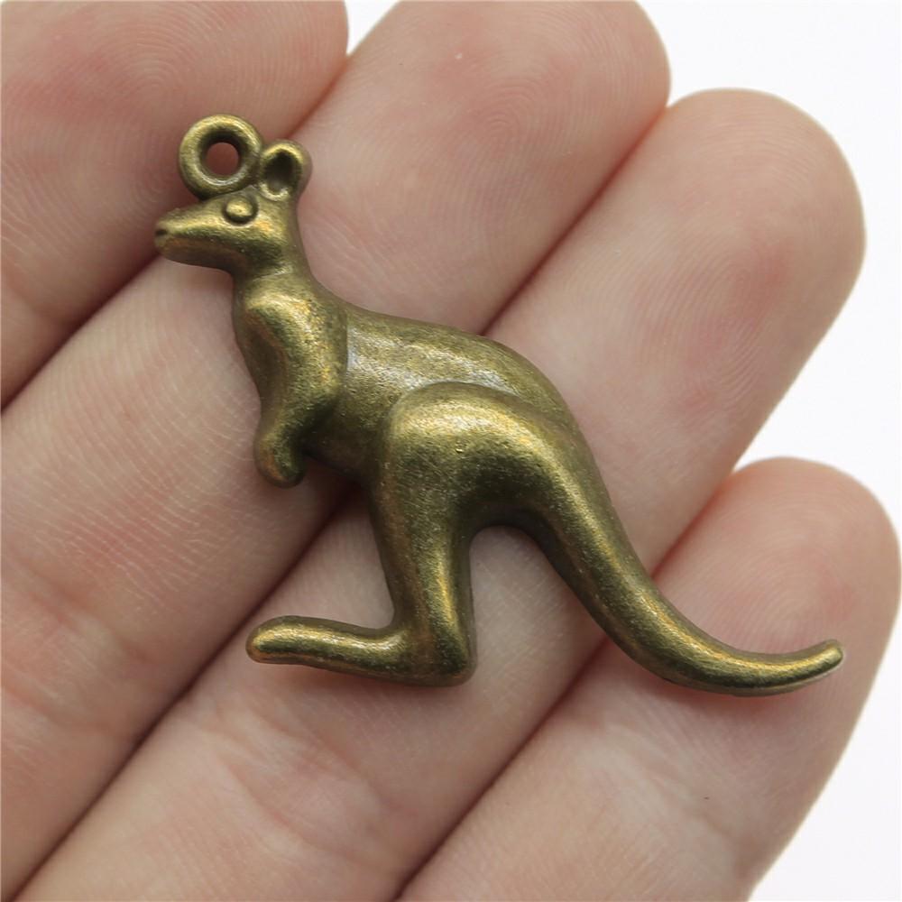 20pcs Australia Series Charms Koala Bear Kangaroo Alpaca Sheep Charms For Bracelet Making Keychain Making Necklace Making