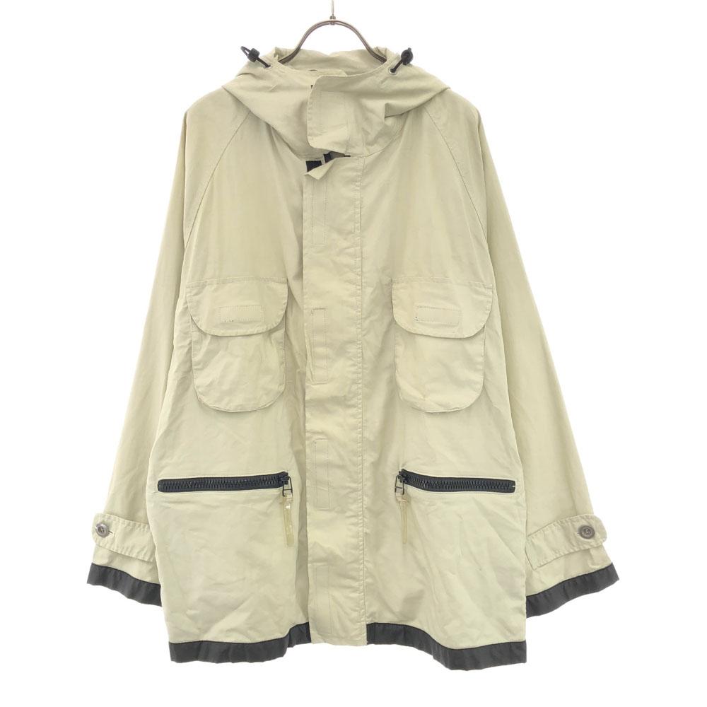 

HELLY HANSEN unused Mountain parka M off white Cotton jacket with tags Men s Used