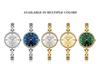 CURREN 9097 Women's Waterproof Quartz Steel Band Wristwatch - Simple Casual Design