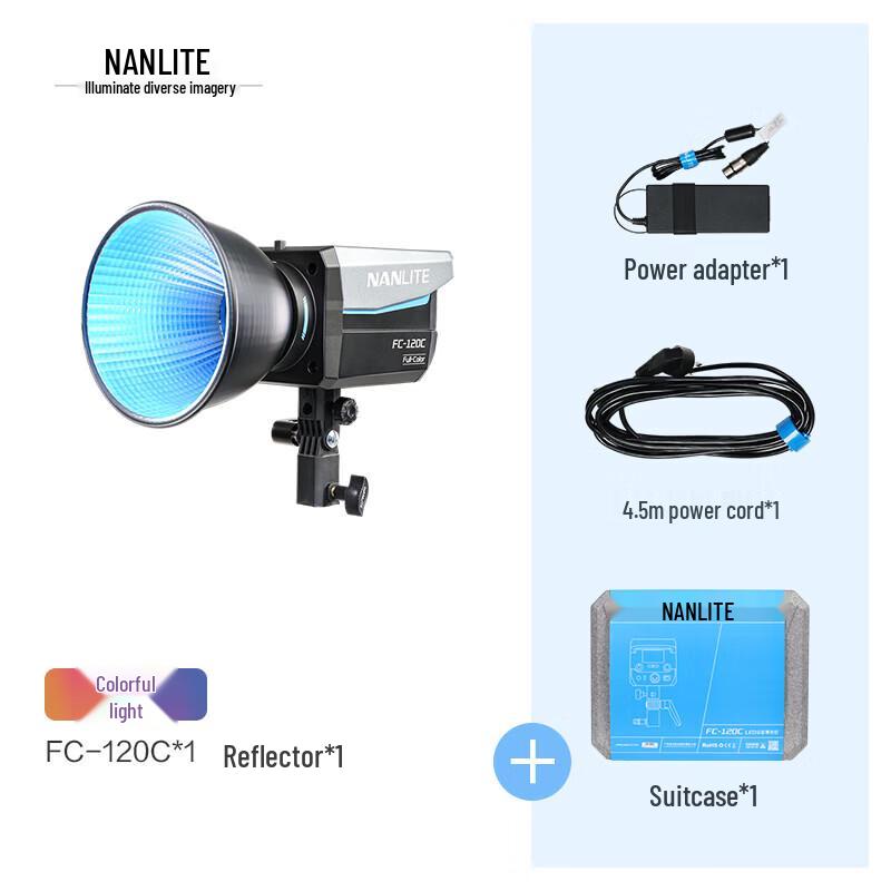 NANLITE FC-120C 120W RGB Full Color LED Video Light