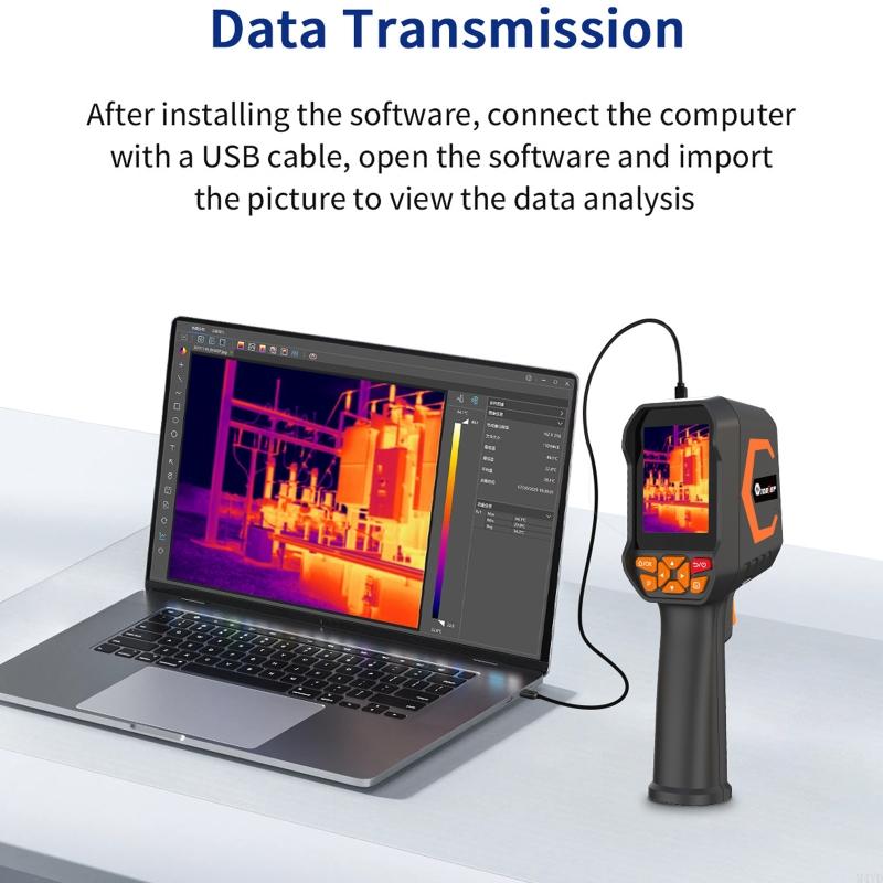 Thermal Imaging Camera Wide Temperature Ranges 20°C to 550°C Thermal Detectors Handheld Thermal Imager M4YD