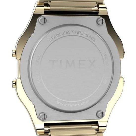 TIMEX Unisex Wristwatch Classic Digital Gold T78677