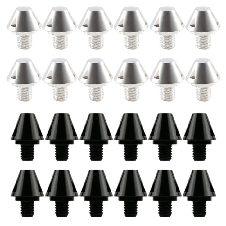 12pack Football Boot Replacement Spikes Slip Resistant Football Cleat Studs for Ground Grip and Sports Shoe