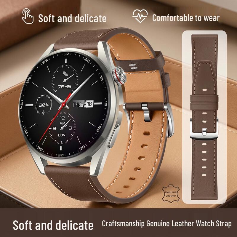 Genuine Leather Watch Band for Huawei Series