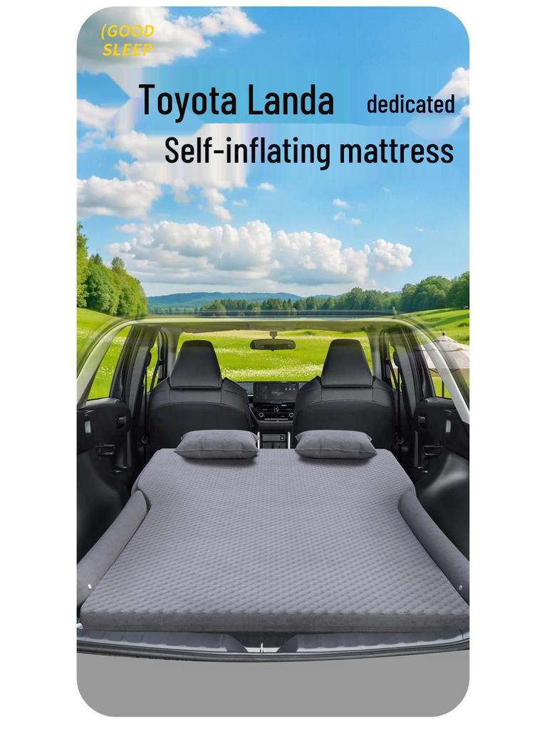 25 Toyota Highlander Car Bed: Inflatable Rear Seat Mattress and Trunk Cushion