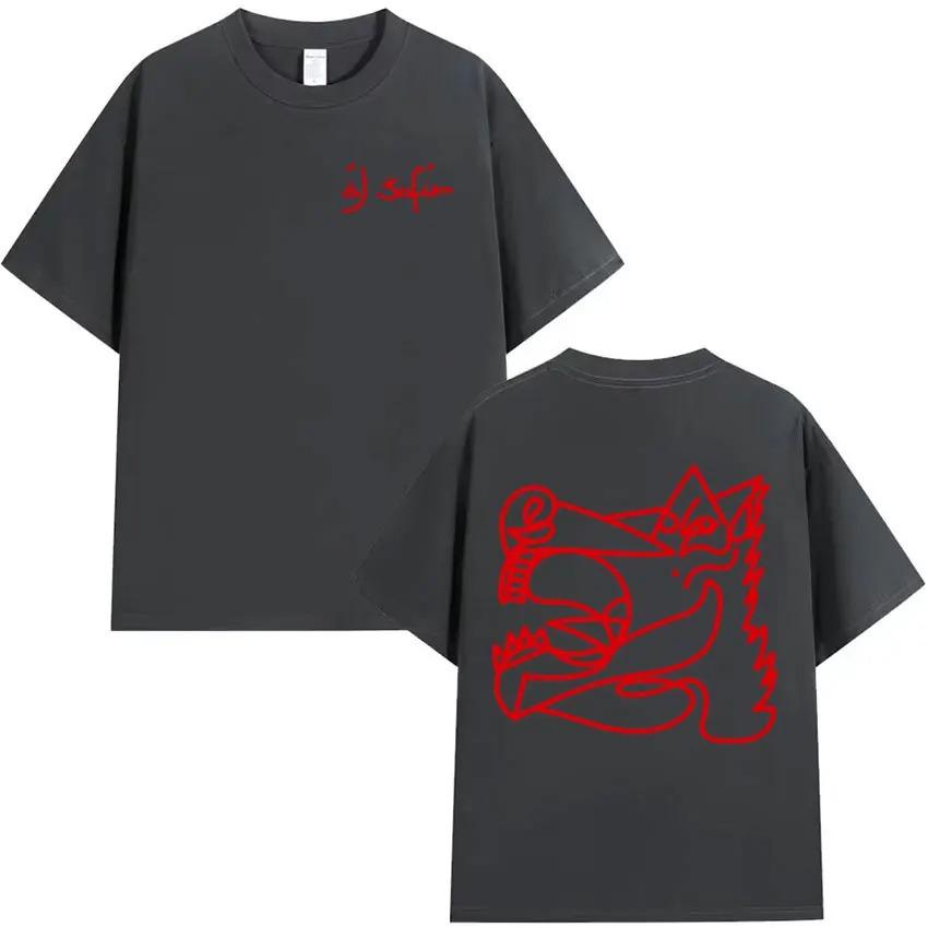 

2026 Rapper Al Safir Tour Graphics Short Sleeve Tshrit Unisex Harajuku Tide Tshirts Casual Style Y2K T Shirt Unisex Teenagers 4XL