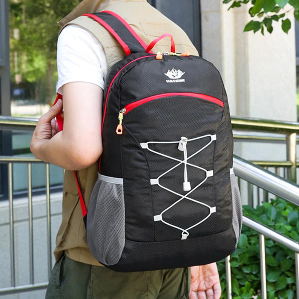 Portable Foldable Backpack Lightweight Waterproof Mountaineering Bag Ultralight Travel Daypack Bag For Men Women Outdoor Camping