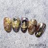 Tsumekira Gustav Klimt Motif Nail Art Stickers Elegant Design Decals Made in Japan