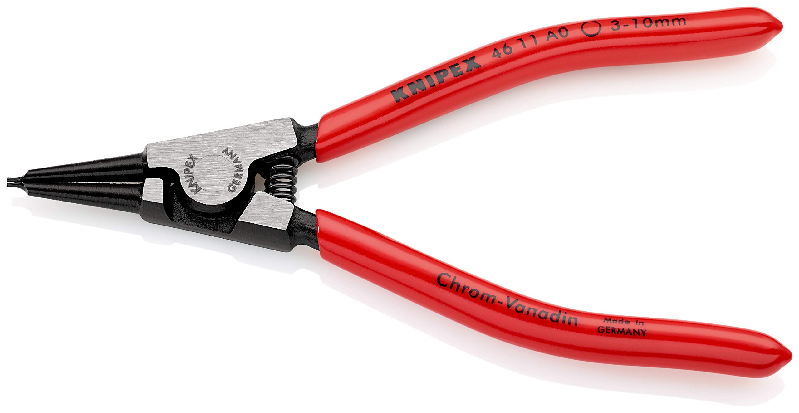 

KNIPEX Shaft Snap Ring 4611A0 Pliers, 3-10mm,
