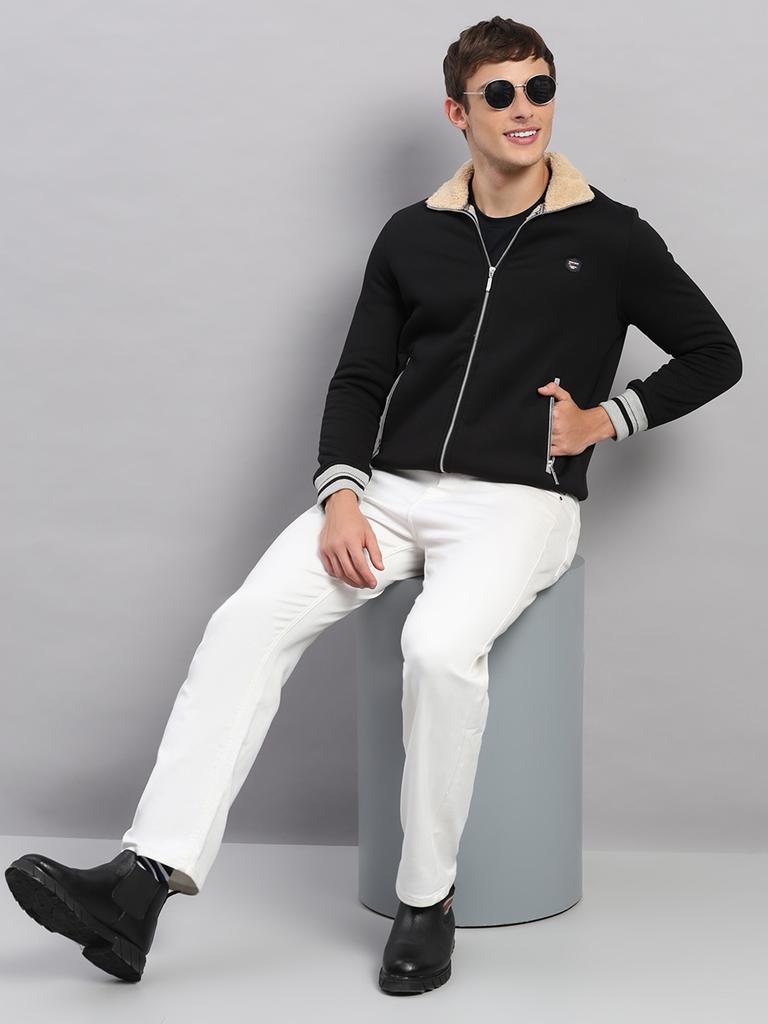 Monte Carlo Men Collar Full Sleeve Sweatshirt