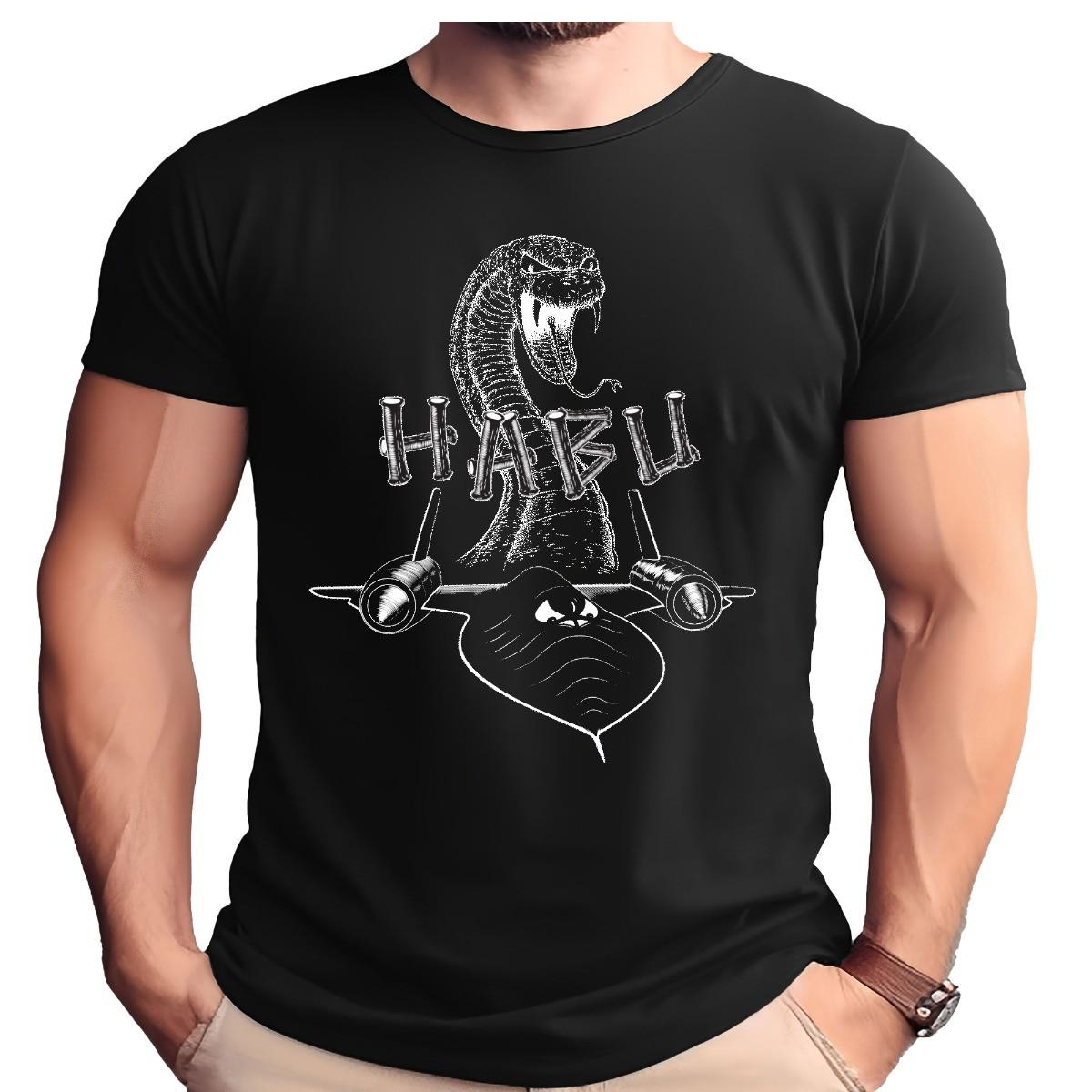 SR-71 Blackbird Habu Snake Adult T-Shirt L