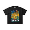 260 GSM Double Yarn 32 Count 100% Cotton Saint Seiya V12 Aiolos Print Unisex Heavy Cotton T Shirt