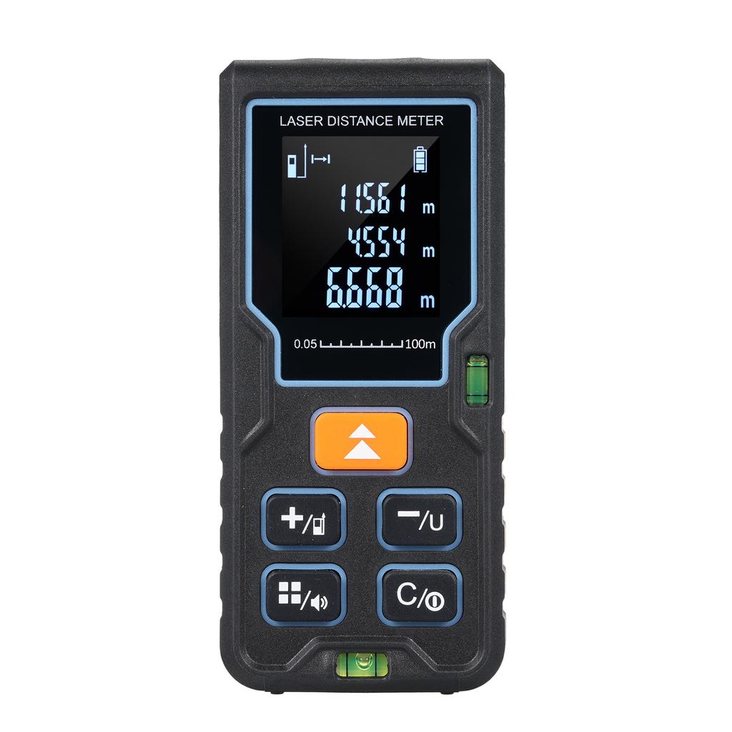 Laser Measure 40m131ft Laser Distance Meter Portable Laser Measurement Tool with 2 Bubble Levels