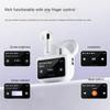Intelligent Noise Reduction Full-Color Touch Screen Long Endurance Half In Ear Wireless Bluetooth 5.4 Earphones Comfortable Fit