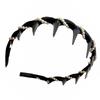 3Pcs Fashion Headbands Non-Slip Wave Headband with Teeth Vintage Hairband for Women Men Teen Girls Hair Decorations Accessories