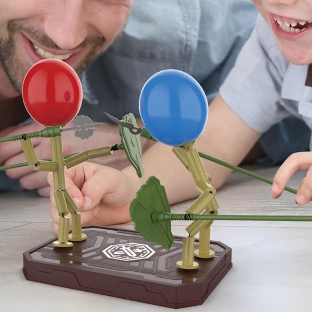 Two-player Games | Handmade Fencing Puppets | Two-player Robot Games | Fast-paced Games | Fighting Party Games | Fun Games