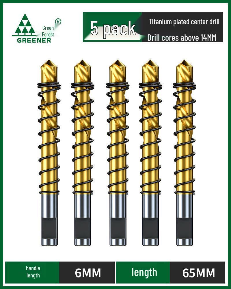 Green Forest Stainless Steel Hole Saw for Metal, Wood, and Aluminum Drilling