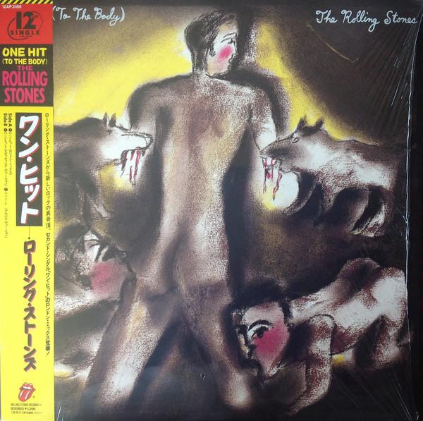 

12inch Record ROLLING STONES One Hit 12AP3186 CBS SONY 1986 Japan Obi Rock Used