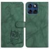 8-Color Owl Embossed Pattern Flip Card Design Wallet Case for TCL 40 XL/40R/40X/40SE.TCL 403/405/406/408