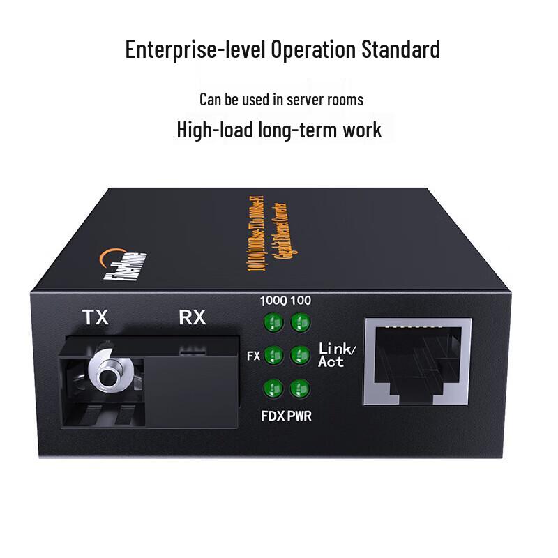 FiberHome Gigabit Single-Mode 20km SC Fiber Optic Media Converter