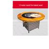 Junlun Dual-Fuel Northeast Iron Pot Stew Round Table CN Plug (adapter Included)
