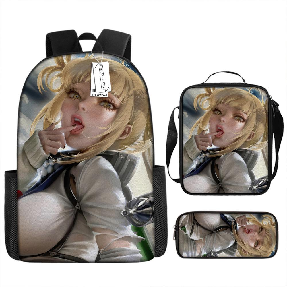 My Hero Academy Backpack Large Capacity Student School Bag Anime