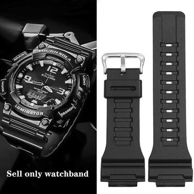 For Casio AQ-S810w 800 W-735H TRT-110H AEQ-110w AE-1000W W-735H SGW-300H MRW-200H F-180WH Silicone Watchbands