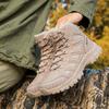 Men's Climbing Shoes Tactical Boots Waterproof Military High Quality Motorcycle Hunting Hiking Shoes Breathable Boots