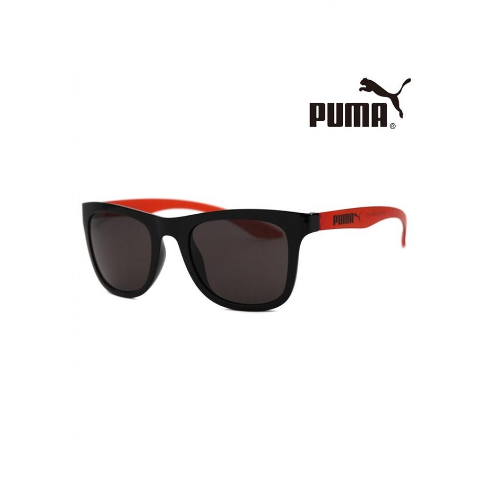 

Puma Pu0016s 002 Square Horn Rimmed Lightweight Sunglasses PU0016S002