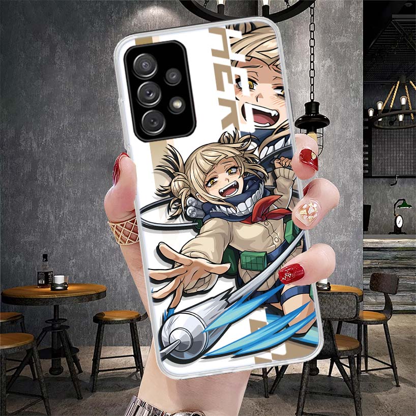 My Hero MHA Art Anime Phone Case For Samsung Galaxy A12 A22 A32 A52 A72 A02S A51 A50S A71 A70 A31 A20S Note 20 Ultra S10 A10S Ga