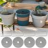 4Pcs Tree Mulch Rings Flower Pot Plant Moisturize Protector Mats Breathable Weeds Barrier Gardening Plant Cover Cushions