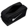 Nike Brasilia Shoe Bag Training Shoe Bag 31cm W X 19cm H X 14cm 150g (Black/Black/White) NK19FA-BA5967-010, Dimensions Approx. D, Capacity Approx.