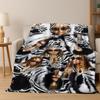Moderne Popmusik Beyonce Kunst Flanelldecke, Gemütliche Weiche Überwurfdecke für Zuhause Schlafzimmer Bett Sofa Picknick Büro Abdeckung Geschenk Kind
