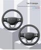 Lynk&Co Models 01-06 Winter Steering Wheel Cover - Genuine Leather, Ultra-thin