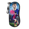 Pedris Glasses Case Men Women Student Zipper Football Soccer Number 8 Eyewear Storage Box Protector Eyeglasses Box