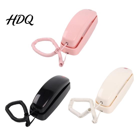 Desk Phone with Indicator Corded Buttons Home Office Wired Landline Large Telephone Volume Wall Mount Light