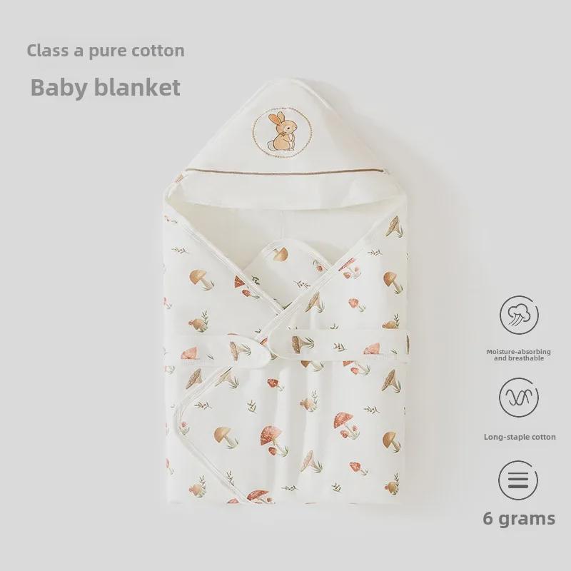 60g Deka z čisté bavlny pro novorozence - Zavinovačka pro jaro a podzimní porodní sál