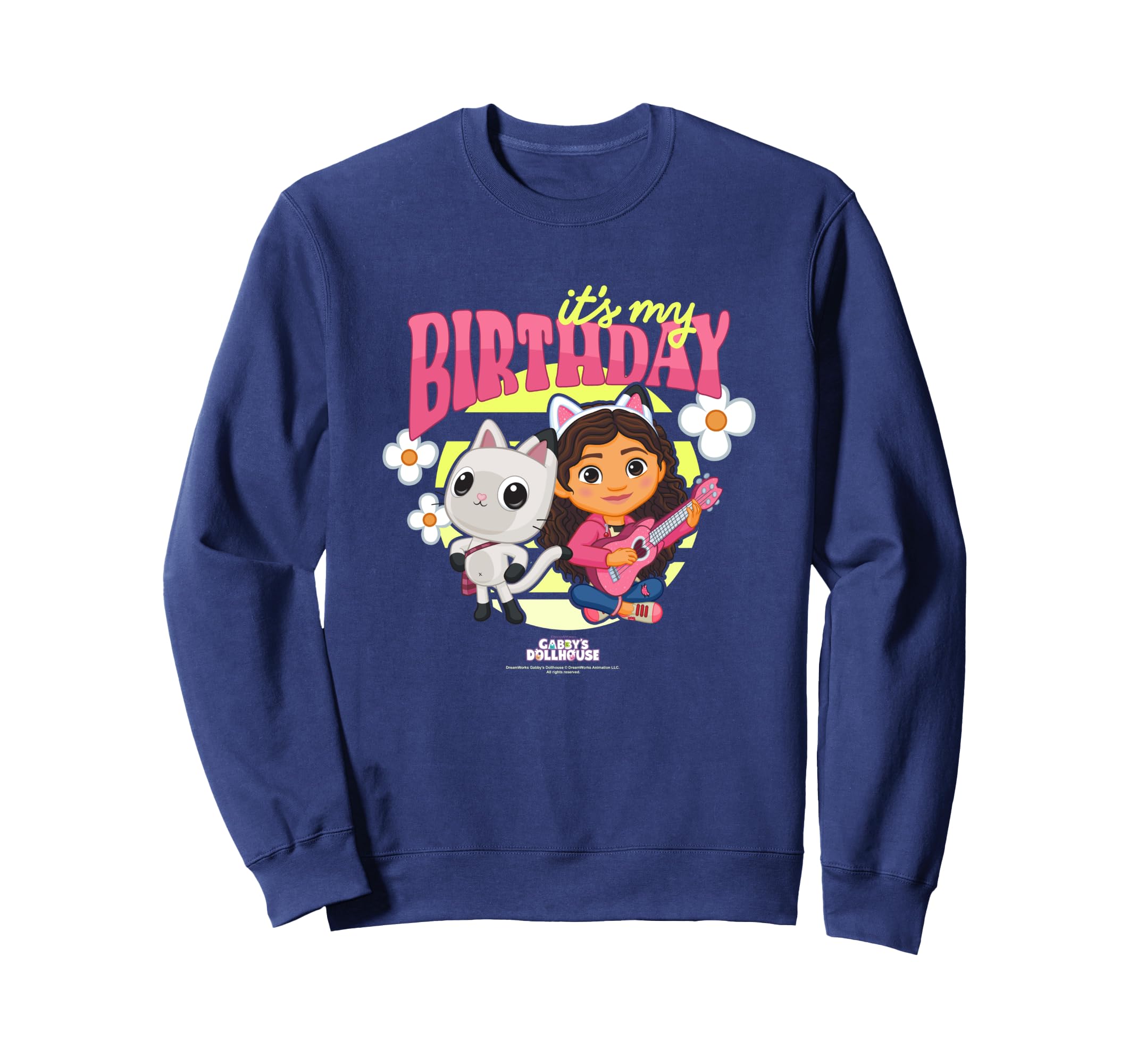 

DreamWorks Gabby s Dollhouse Birthday It s My Birthday Logo Sweatshirt