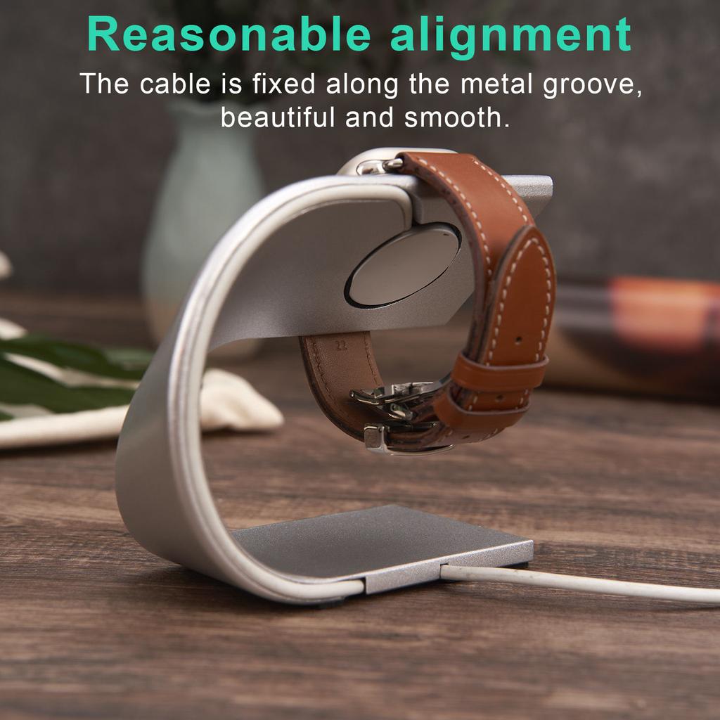 Watch Display Stand Holder –Universally Compatible Watch Stand Display,Aluminum Alloy  U- Shaped Wrist Watch Display Holder Rack