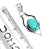 925 Sterling Silver Pendant Women Gemstone Handmade Jewelry Halloween Gift Blue Green Purple Copper Turquoise Pearl Lapis Mother Of Pearl Costume