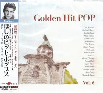 CD VARIOUS - Golden Hit Pops 6 Remastering Editi STA306 Japan ObiPop Used
